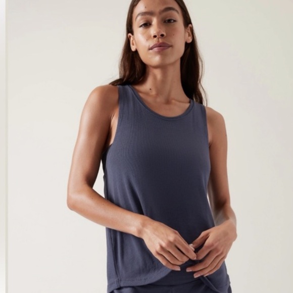Athleta Well Rested Rib Sleep Tank - Picture 1 of 4